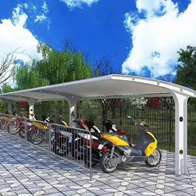 大邑县膜结构电动车棚